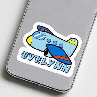 Evelynn Sticker Airplane Notebook Image