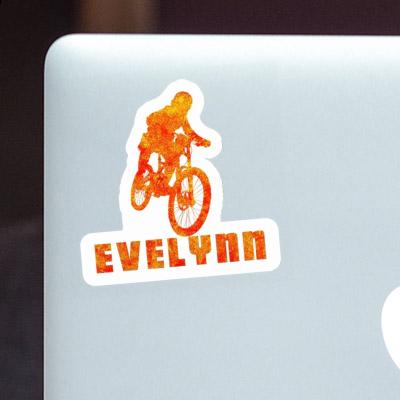 Evelynn Sticker Freeride Biker Image