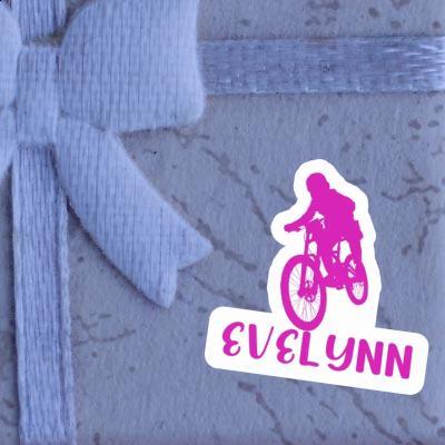 Evelynn Autocollant Freeride Biker Notebook Image