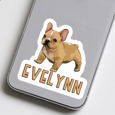 Sticker Evelynn Frenchie Notebook Image