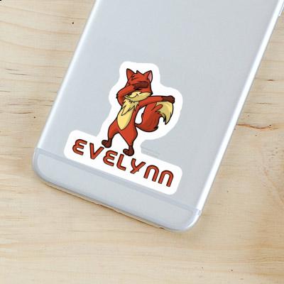 Dabbing Fox Sticker Evelynn Gift package Image