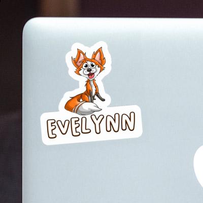 Fox Sticker Evelynn Laptop Image