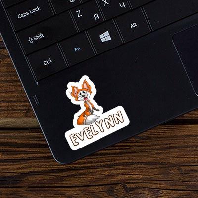 Fox Sticker Evelynn Notebook Image