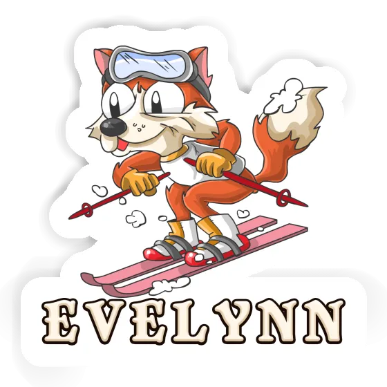 Evelynn Sticker Skifahrer Image