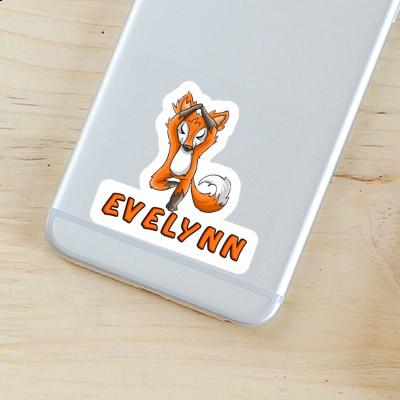 Sticker Evelynn Yoga Fox Laptop Image