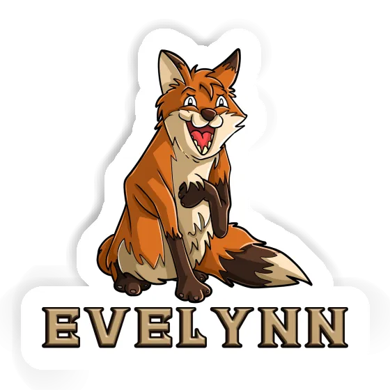 Sticker Fox Evelynn Notebook Image