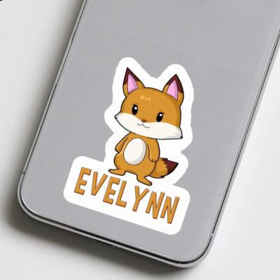 Fox Sticker Evelynn Laptop Image