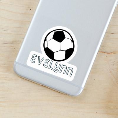 Soccer Sticker Evelynn Notebook Image