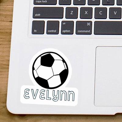 Sticker Evelynn Fussball Notebook Image