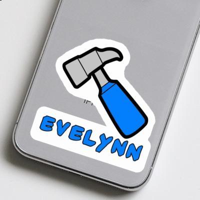 Sticker Evelynn Hammer Laptop Image