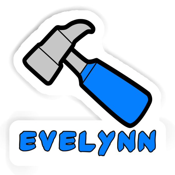 Sticker Evelynn Hammer Laptop Image