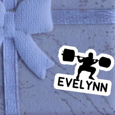 Weightlifter Sticker Evelynn Laptop Image