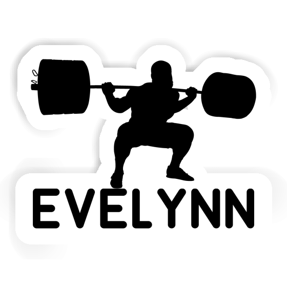 Weightlifter Sticker Evelynn Image