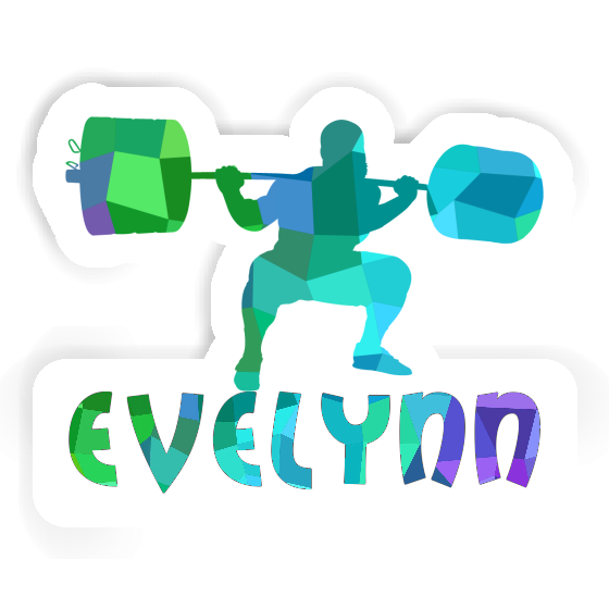 Sticker Weightlifter Evelynn Gift package Image