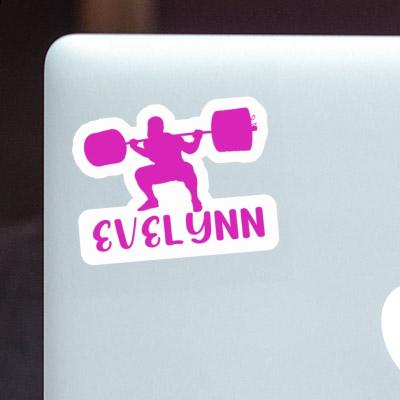 Autocollant Evelynn Haltérophile Laptop Image