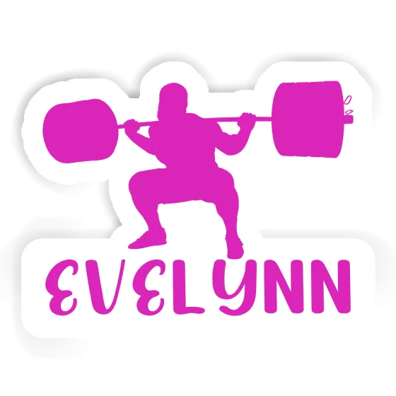 Sticker Weightlifter Evelynn Gift package Image