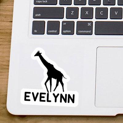 Aufkleber Evelynn Giraffe Image