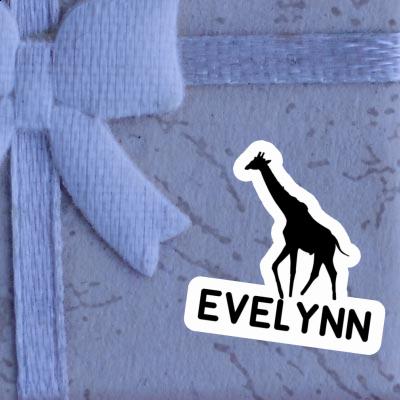 Autocollant Evelynn Girafe Image