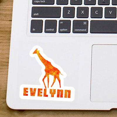 Sticker Evelynn Giraffe Gift package Image