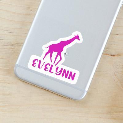 Giraffe Sticker Evelynn Image