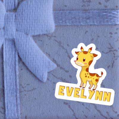 Sticker Giraffe Evelynn Notebook Image