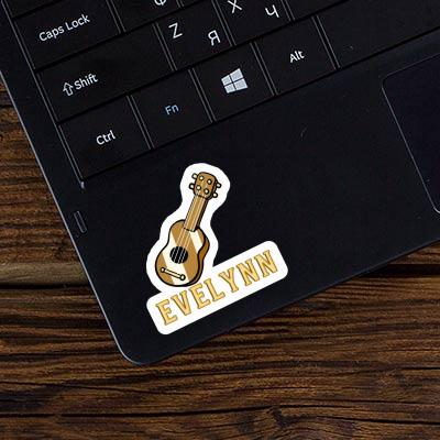 Sticker Gitarre Evelynn Image