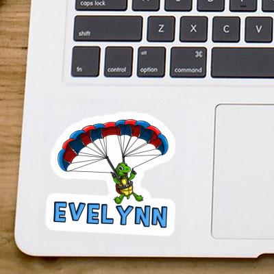 Paraglider Sticker Evelynn Laptop Image