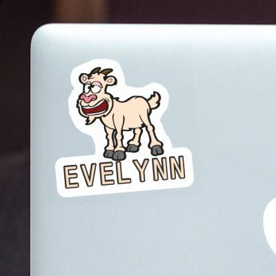 Sticker Evelynn Ziege Laptop Image