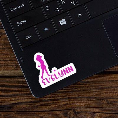 Autocollant Evelynn Golfeuse Laptop Image