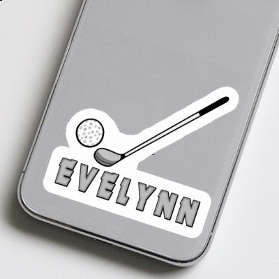 Golf Club Sticker Evelynn Laptop Image