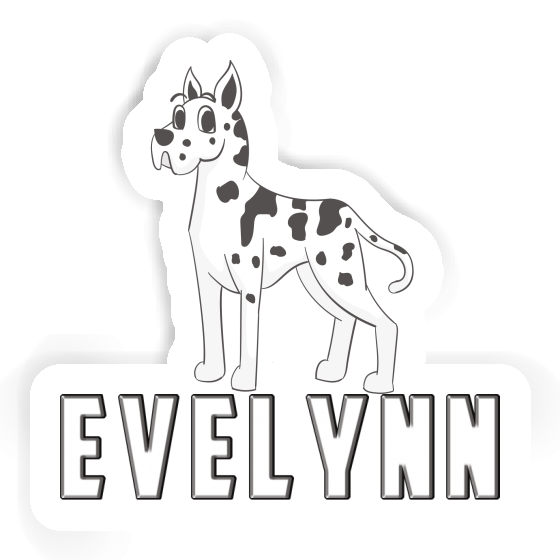 Evelynn Sticker Great Dane Gift package Image