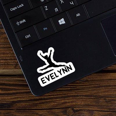 Gymnastin Sticker Evelynn Notebook Image