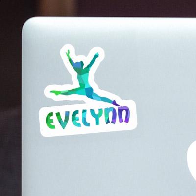 Gymnastin Sticker Evelynn Notebook Image