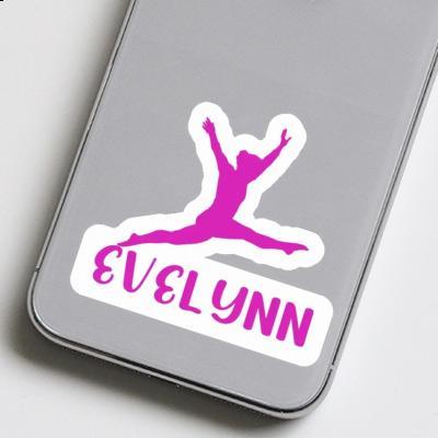 Gymnast Sticker Evelynn Notebook Image