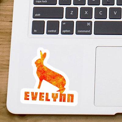 Sticker Evelynn Rabbit Laptop Image