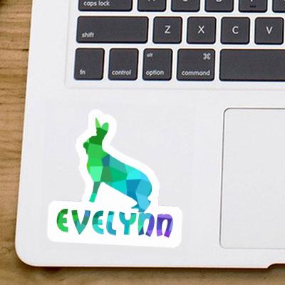 Rabbit Sticker Evelynn Notebook Image