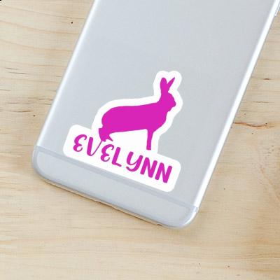 Kaninchen Sticker Evelynn Laptop Image