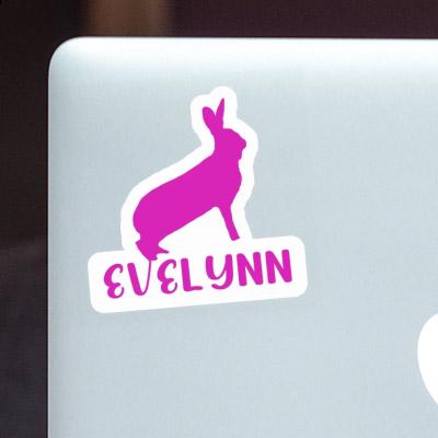 Sticker Evelynn Rabbit Laptop Image