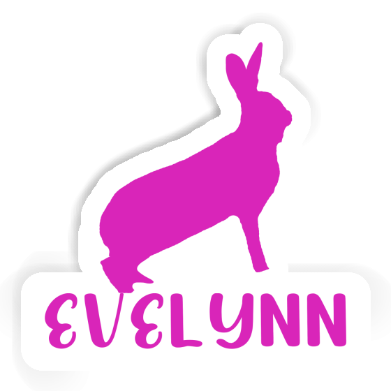 Evelynn Autocollant Lapin Notebook Image