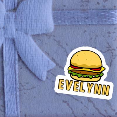 Evelynn Autocollant Beefburger Notebook Image