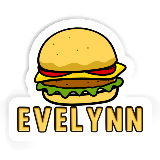 Sticker Hamburger Evelynn Notebook Image