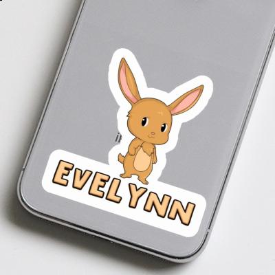 Autocollant Lapin de Pâques Evelynn Notebook Image