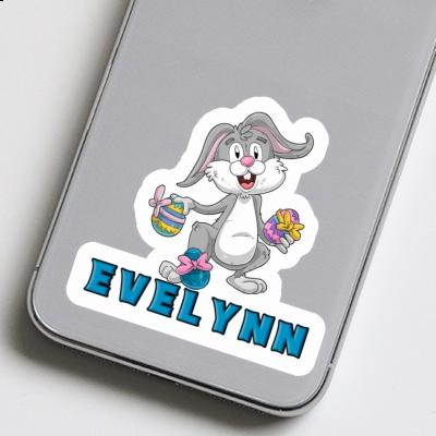 Easter Bunny Sticker Evelynn Image