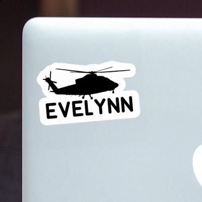 Sticker Evelynn Hubschrauber Laptop Image