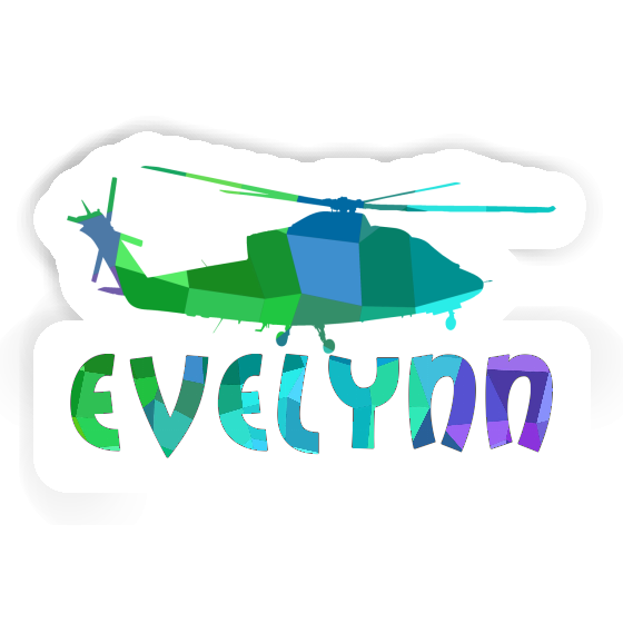 Evelynn Sticker Helicopter Laptop Image