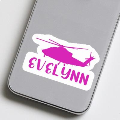 Autocollant Hélicoptère Evelynn Notebook Image