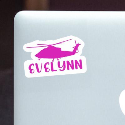 Evelynn Sticker Helicopter Image