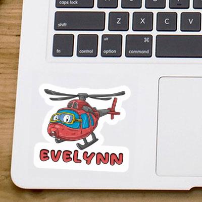 Sticker Evelynn Helikopter Notebook Image