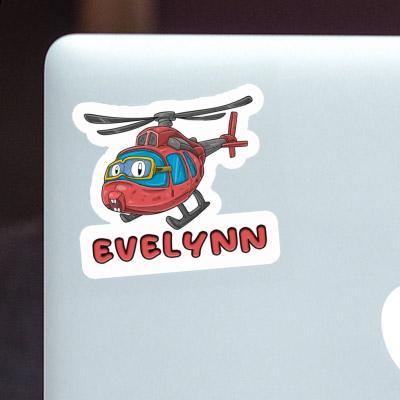 Evelynn Sticker Helicopter Laptop Image