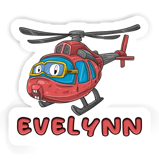 Evelynn Sticker Helicopter Image